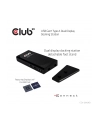 Club3D SenseVision Dual Display Docking Station 3xUSB3.0/4xUSB2.0/DVI/HDMI/LAN/2xJack - nr 1
