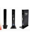 Club3D SenseVision Dual Display Docking Station 3xUSB3.0/4xUSB2.0/DVI/HDMI/LAN/2xJack - nr 95