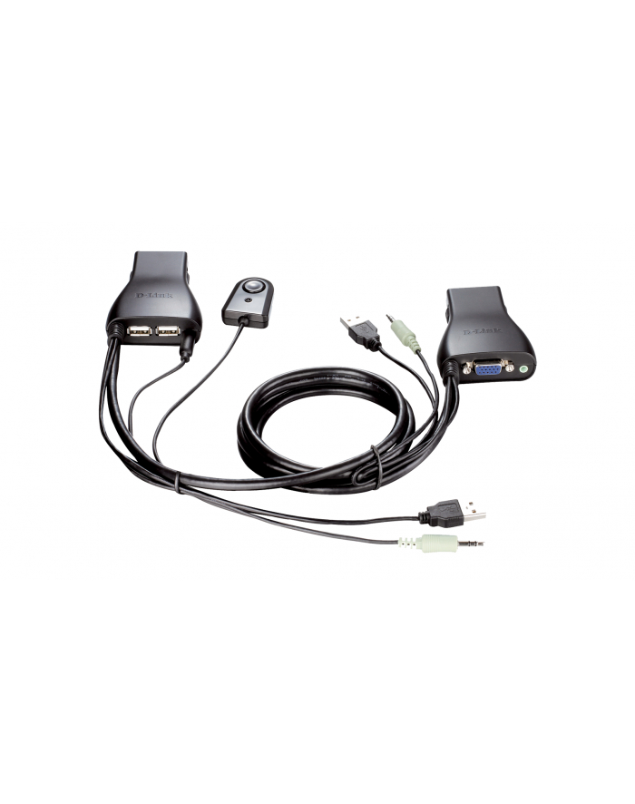 2-Port USB KVM Switch with Audio Support główny