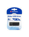 Flashdrive Verbatim Slider 8GB, czarny - nr 19