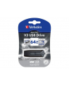 Flash USB 3.0  64GB Verbatim Store'n' go, USB 3.0, max:80MB/s w:25MB/s - nr 9
