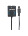 Manhattan Hub SuperSpeed USB 3.0, 4 portowy - nr 60