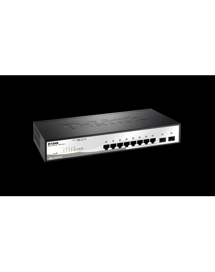 D-Link 10-port 10/100/1000 Gigabit Smart Switch including 2 Combo 1000BaseT/SFP główny
