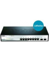 D-Link 10-port 10/100/1000 Gigabit Smart Switch including 2 Combo 1000BaseT/SFP - nr 43
