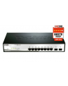 D-Link 10-port 10/100/1000 Gigabit Smart Switch including 2 Combo 1000BaseT/SFP - nr 59