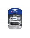 Flash USB 3.0  64GB Verbatim Store'n' go, USB 3.0, max:80MB/s w:25MB/s - nr 47