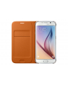 Flip Wallet Galaxy S6 ORANGE - nr 12