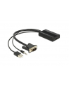 Delock Adapter VGA-HDMI ze złączem audio - nr 6