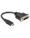 Delock Adapter HDMI Mini-C męski -> DVI 24+5 żeński, 20 cm - nr 11