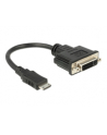 Delock Adapter HDMI Mini-C męski -> DVI 24+5 żeński, 20 cm - nr 3