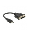 Delock Adapter HDMI Mini-C męski -> DVI 24+5 żeński, 20 cm - nr 12