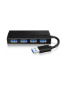 RaidSonic Icy Box 4x Port USB 3.0 Hub, Czarny - nr 13