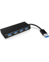 RaidSonic Icy Box 4x Port USB 3.0 Hub, Czarny - nr 19