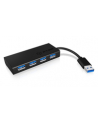 RaidSonic Icy Box 4x Port USB 3.0 Hub, Czarny - nr 9