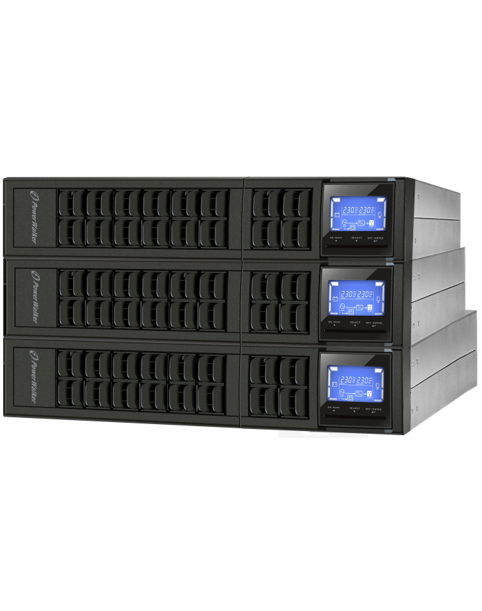 Power Walker UPS On-Line 1000VA, 19'' 2U, 3x IEC, USB/RS-232, LCD, Rack/Tower główny