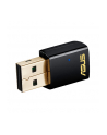 Asus AC600 Dual-band USB client card, 802.11ac, 433/150Mbps - nr 89