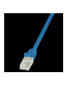 LOGILINK Patchcord CAT 5e UTP 0,25m niebieski - nr 1