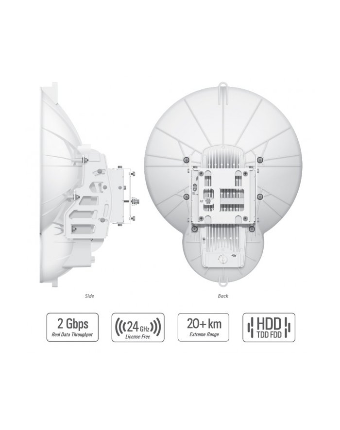 Ubiquiti Networks Ubiquit AirFiber AF24HD 24 GHz Point-to-Point 2Gbps+ Radio system, license free główny