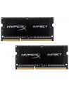 Kingston HyperX 2x8GB 1866MHz DDR3L CL11 SODIMM 1.35V HyperX Impact Black - nr 17