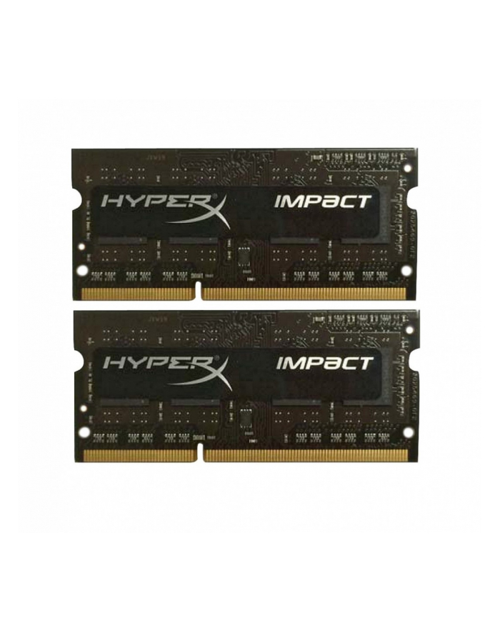 Kingston HyperX 2x4GB 1866MHz DDR3L CL11 SODIMM 1.35V HyperX Impact Black główny