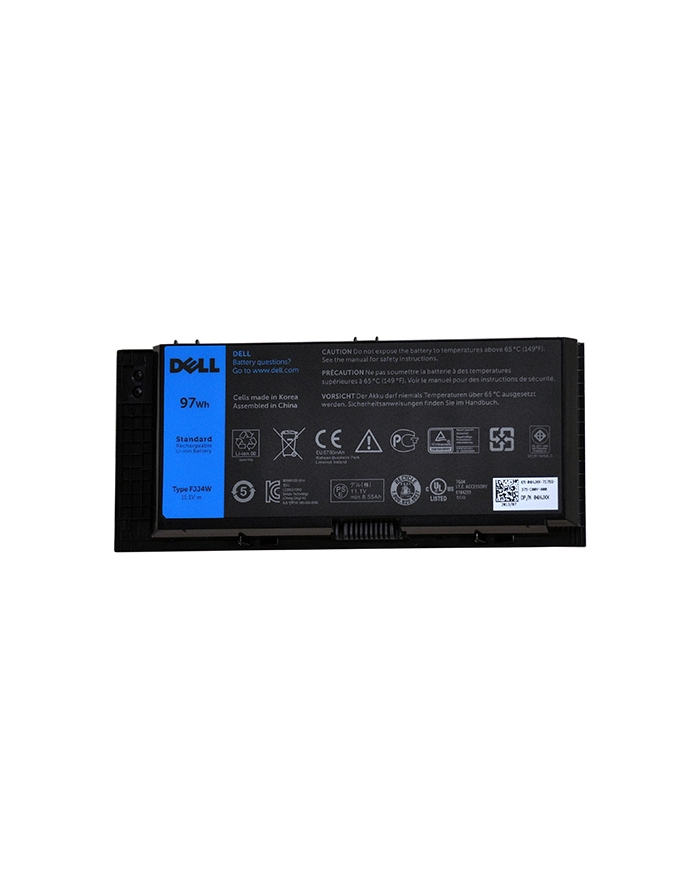 Dell 9 Cell Primary Battery 97Whr, Simplo, Customer Install Precision M4800/M6800 główny