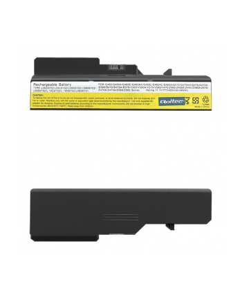 Qoltec Bateria do laptopa Lenovo B470 B575 G460 G560 | 11.1 V | 4400 mAh