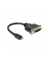 Delock Adapter HDMI Micro-D męski > DVI 24+5 żeński, 20 cm - nr 10