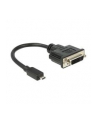 Delock Adapter HDMI Micro-D męski > DVI 24+5 żeński, 20 cm - nr 11