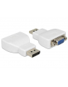 Delock adapter Displayport 1.1 (M) > VGA (F) white - nr 3