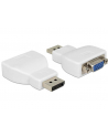 Delock adapter Displayport 1.1 (M) > VGA (F) white - nr 7