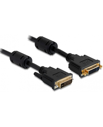 Delock kabel/przedłużacz DVI 24+5 (M) -> DVI 24+5 (F), 1m