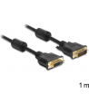 Delock kabel/przedłużacz DVI 24+1 (M) -> DVI 24+1 (F), 1m - nr 11