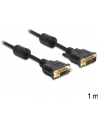 Delock kabel/przedłużacz DVI 24+1 (M) -> DVI 24+1 (F), 1m - nr 13