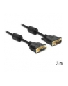 Delock kabel/przedłużacz DVI 24+1 (M) -> DVI 24+1 (F), 3m - nr 5
