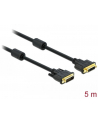 Delock kabel/przedłużacz DVI 24+1 (M) -> DVI 24+1 (F), 5m - nr 14