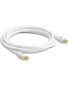 Delock kabel mini Displayport (M) - mini Displayport (M) 0.5m, white - nr 17