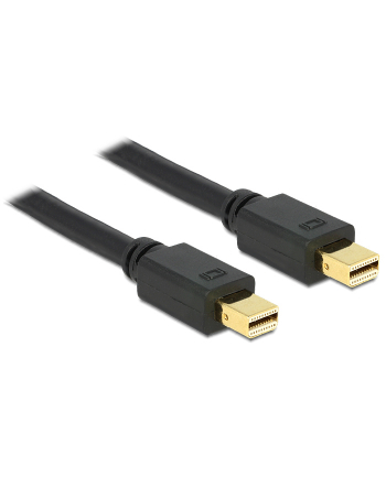 Delock kabel mini Displayport (M) - mini Displayport (M) 3m, black
