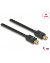Delock kabel mini Displayport (M) - mini Displayport (M) 5m, black - nr 23