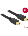 Delock kabel mini Displayport (M) - mini Displayport (M) 5m, black - nr 26
