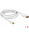 Delock kabel mini Displayport (M) - Displayport (M), 1m, black - nr 26