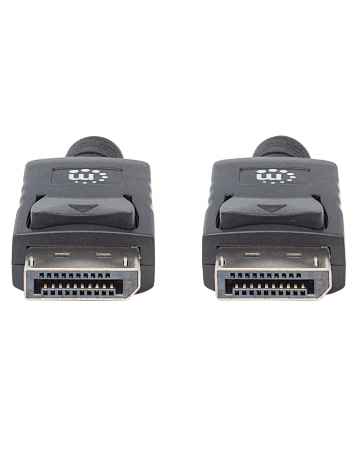Manhattan Kabel monitorowy DisplayPort/DisplayPort, M/M, czarny, 2m, blister główny
