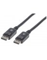 Manhattan Kabel monitorowy DisplayPort/DisplayPort, M/M, czarny, 2m, blister - nr 12