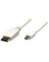 Manhattan Kabel monitorowy Mini DisplayPort/DisplayPort, M/M, biały, 2m, blister - nr 11