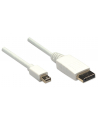 Manhattan Kabel monitorowy Mini DisplayPort/DisplayPort, M/M, biały, 2m, blister - nr 12