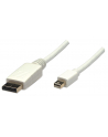 Manhattan Kabel monitorowy Mini DisplayPort/DisplayPort, M/M, biały, 2m, blister - nr 14