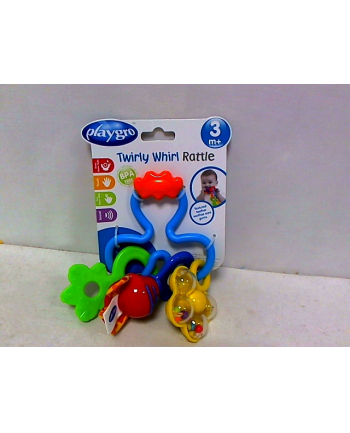 PLAYGRO Zakręcona grzechotka