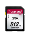 Transcend memory card SD 512MB 17/13 MB/s (24mm x 32mm x 2.1mm) - nr 2