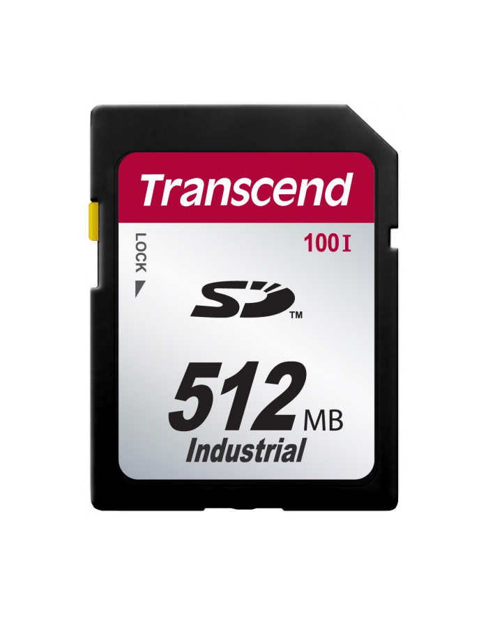 Transcend memory card SD 512MB 17/13 MB/s (24mm x 32mm x 2.1mm) główny