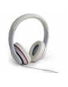 Gembird słuchawki stero LOS ANGELES z mikrofonem i regulacją głośności, białe - nr 14