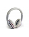 Gembird słuchawki stero LOS ANGELES z mikrofonem i regulacją głośności, białe - nr 5